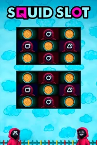 squid slot game logo